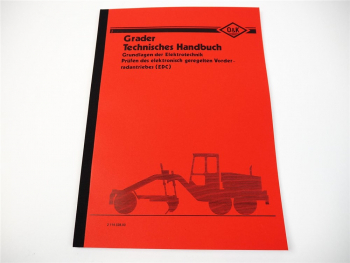 O&K Grader EDC Nivomatik Schaltpläne Technisches Handbuch Werkstatthandbuch