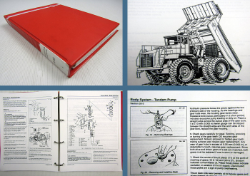 O&K K60 Service Manual Wiring Diagrams Truck / Werkstatthandbuch Dumper Englisch