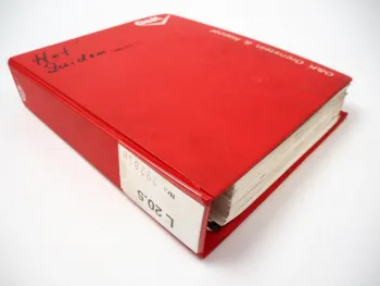 O&K L20.5 Radlader Betriebsanleitung Wartung Ersatzteilkatalog ca. 2002