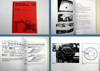 O&K MH 2.8 Bagger Inspektion und Wartung Werkstatthandbuch