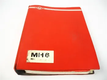 O&K MH6 Ersatzteilkatalog Ersatzteilliste Schaltpläne ab .. 285 639 Parts List