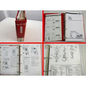 O&K RH9 PMS Conduite utilisation Catalogue de pieces de rechange 1992