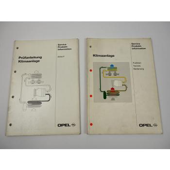 Opel Astra F Prüfanleitung Funktion Bedienung Klimaanlage Stromlaufplan 1993
