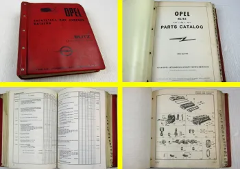 Opel Blitz 1,5t 1,75t 1,9t Ersatzteilliste Ersatzteilkatalog Teilekatalog 1966 - 1973