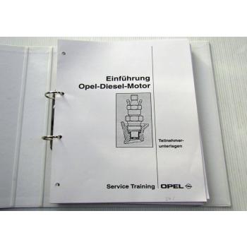 Opel Elektronische Dieselmanagementsysteme Motor Elektronik Schulung Training
