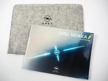 Opel Mokka B Betriebsanleitung Bedienung Kurzanleitung 10/2024 Bordmappe deutsch