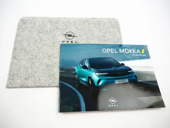 Opel Mokka B Betriebsanleitung Bedienung Kurzanleitung 5/2025 Bordmappe deutsch