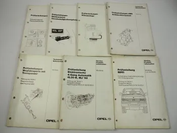 Opel Monterey ab 1992 7 Prüfanleitungen Fehlersuche Werkstatthandbuch