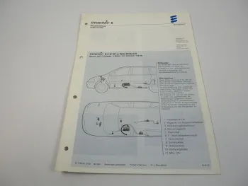 Opel Sintra CD Bj. 1997 Eberspächer Hydronic B5WSC Einbau Standheizung