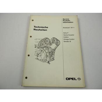 Opel Technische Neuheiten ab 1993 1/2 Vectra Omega A Calibra Senator B Astra F