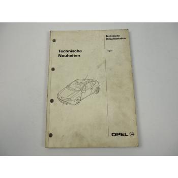 Opel Tigra 1.4 1.6 16V Technische Dokumentation Information X14 X16 XE 1994