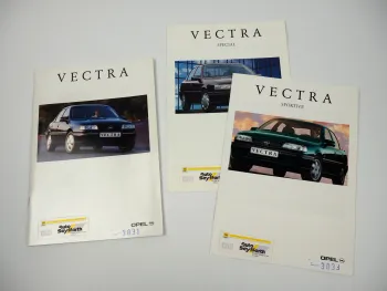Opel Vectra A Limousine Sportive Special 3x Prospekt 1993