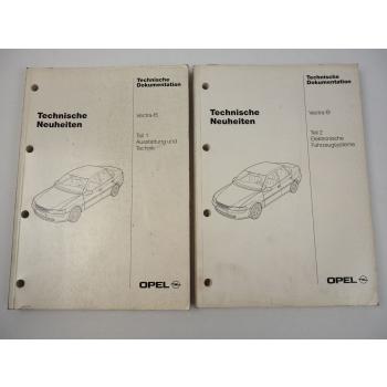 Opel Vectra B Technische Neuheiten Werkstatthandbuch 1995