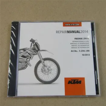orig. KTM Freeride 250 R 2014 Reparaturanleitung Werkstatthandbuch Repair Manual