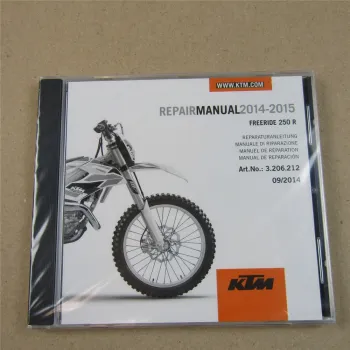 orig. KTM Freeride 250 R Reparaturanleitung Werkstatthandbuch Repair Manual