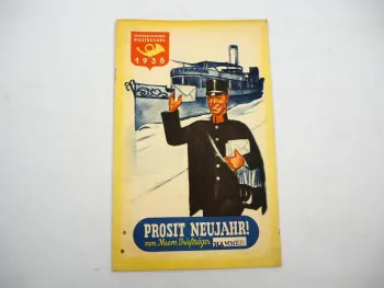 Orig. Österreichisches Postbüchel 1938 Postgebühren Ratschläge der Post