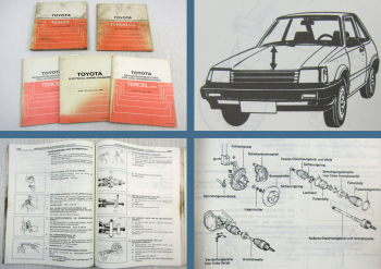 orig. Reparaturanleitung Toyota Tercel AL 20 25 Limousine Kombi 4WD ab 1982