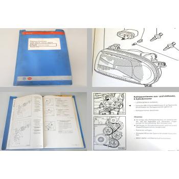 orig Reparaturleitfaden VW Golf 3 + Cabrio Vento Elektrik Werkstatthandbuch 1999