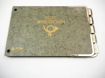 Original Album Postwertzeichen Briefmarken leer Verlag Soll & Haben Nr. 1365E