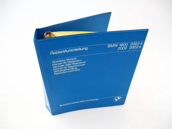 Original BMW 1600-2 2002 A ti 02er Serie Werkstatthandbuch Reparatur 1970