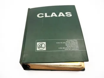 Original Claas Dominator 80 85 Mähdrescher Ersatzteilliste Spare Parts List 1983