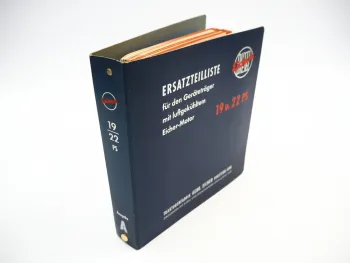 Original Eicher 19PS 22PS G19 Kombi G22 Kombi Geräteträger Ersatzteilliste 1958