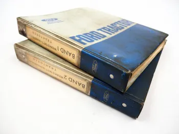 Original Ford Dexta 2000 Super Dexta 3000 Major 4000 5000 Werkstatthandbuch 1964/66