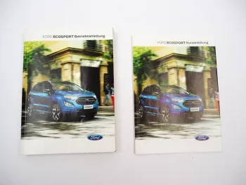 Original Ford Ecosport Betriebsanleitung Bordbuch mit 386 Seiten Stand März 2018