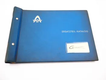 Original Hanomag Granit 500 Schlepper Ersatzteilkatalog Ersatzteilliste 1965
