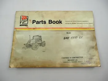 Original JCB 150T Contractor 125 135T 145T 155T Fastrac Parts Book Bildkatalog