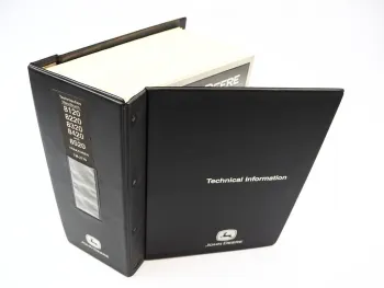 Original John Deere 8120 - 8520 Werkstatthandbuch Wirkungsweise & Prüfungen 2001