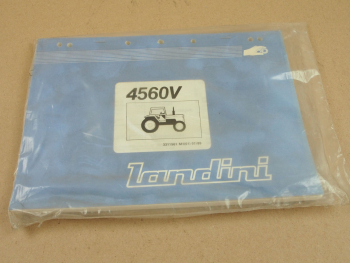 Original Landini 4560V Schlepper Ersatzteilliste 1989 Parts List Pieces Rechange
