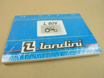 Original Landini L60V Schlepper Ersatzteilliste 1995 Parts List Pieces Rechang