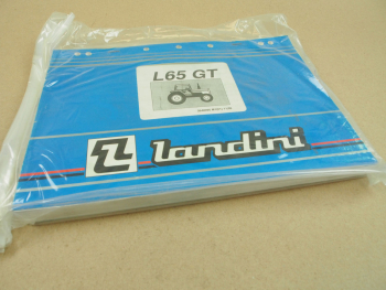 Original Landini L65 GT Schlepper Ersatzteilliste 1993 Parts List Pieces Rechang