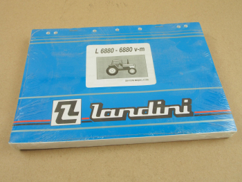 Original Landini L6880 v m Schlepper Ersatzteilliste 1995 Parts List Pieces Rech