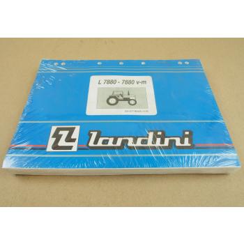 Original Landini L7880 v m Ersatzteilliste Ersatzteilkatalog 11/95 Parts List