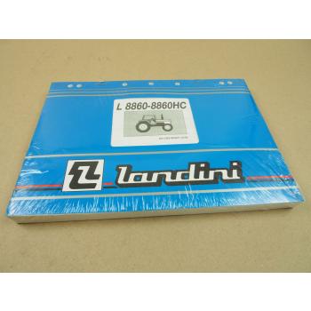 Original Landini L8860 HC Schlepper Ersatzteilliste 1995 Parts List