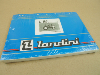 Original Landini L95 blizzard Schlepper Ersatzteilliste 1995 Parts List Pieces R