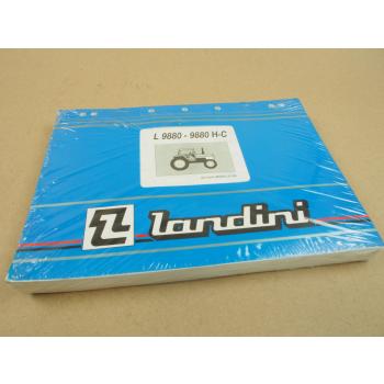 Original Landini L9880 H C Schlepper Ersatzteilliste 95 Parts List Pieces Rechan