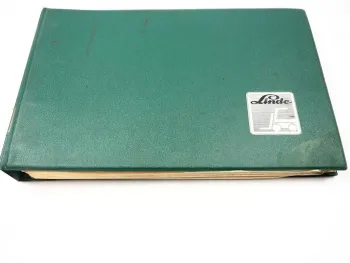 Original Linde H20 H25 H30 Typ 314 315 Ersatzteilkatalog Ersatzteilliste 1977