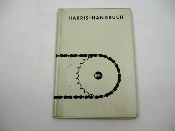 Original Massey Ferguson Harris Handbuch Antriebsketten 1950/60er Jahre