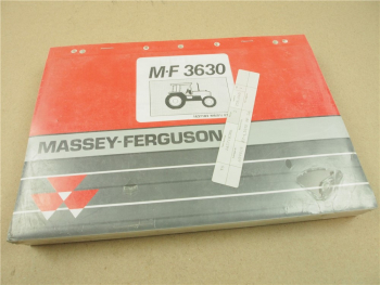 Original Massey Ferguson MF 3630 Ersatzteilliste 1990 Parts List Pezzi Ricambio