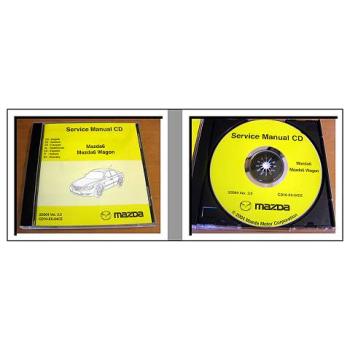 Original Mazda 6 + Mazda Wagon Werkstatthandbuch Reparaturanleitung CD 3/2004