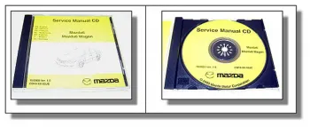 Original Mazda 6 + Mazda Wagon Werkstatthandbuch Reparaturanleitung CD 10/2003