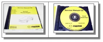 Original Mazda 6 + Mazda Wagon Werkstatthandbuch Reparaturanleitung CD 6/2004