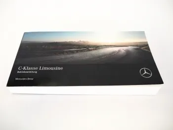 Original Mercedes-Benz C-Klasse Limousine Betriebsanleitung 2021 Baureihe W206