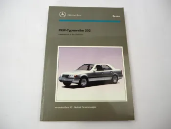Original Mercedes-Benz Einführungsschrift Baureihe 202 C-Klasse – 04/1993