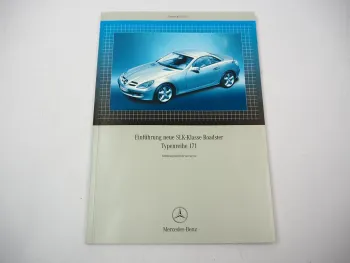 Original Mercedes Benz R171 Roadster SLK 200 350 55 AMG Einführungsschrift 2004