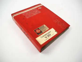 Original O&K V16 V20 V25 Gabelstapler Betriebsanleitung Bedienung & Ersatzteilliste