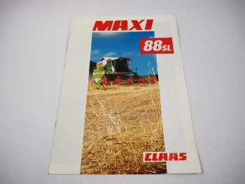 Original Prospekt Claas Dominator 88 SL Maxi Mähdrescher 07/1996